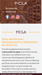 Mobile Screenshot of picla.be